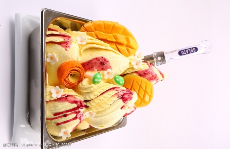 冰淇淋灯箱摄影展架水牌灯箱单品