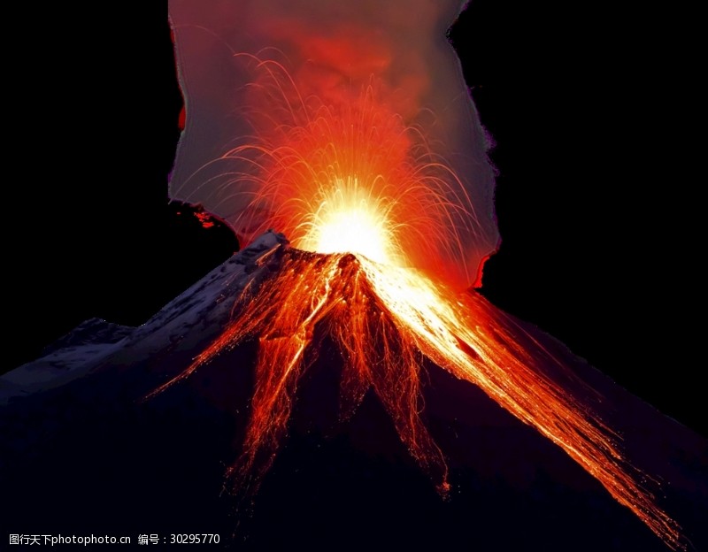 岩浆火山爆发