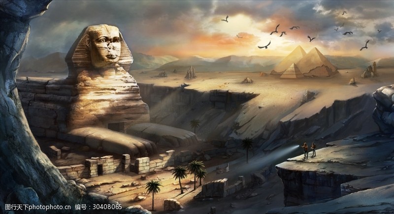 荣耀之战游戏启动界面游戏首页古埃及