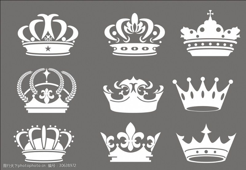 各种皇冠皇冠图标