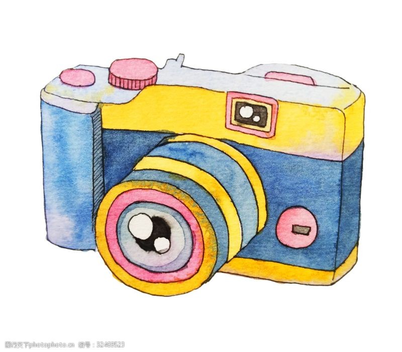 照相机手绘图片免费下载 照相机手绘素材 照相机手绘模板 图行天下素材网