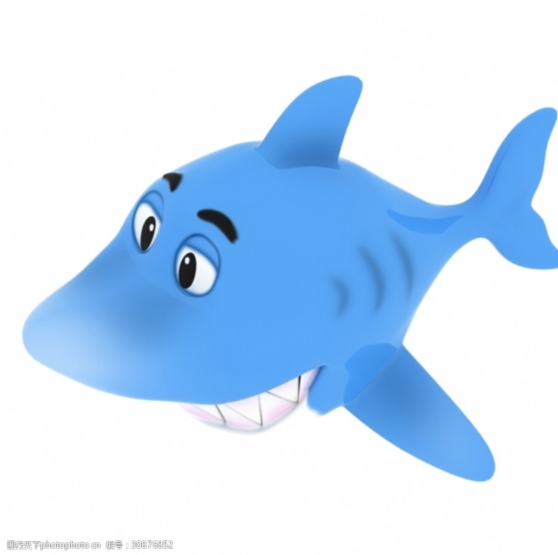 max鲨鱼3D模型