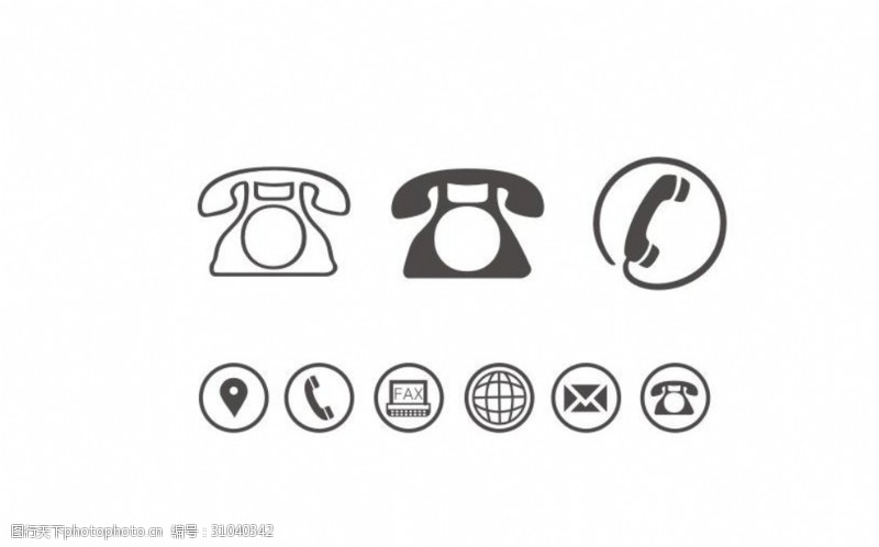 广告电话标志图片大全