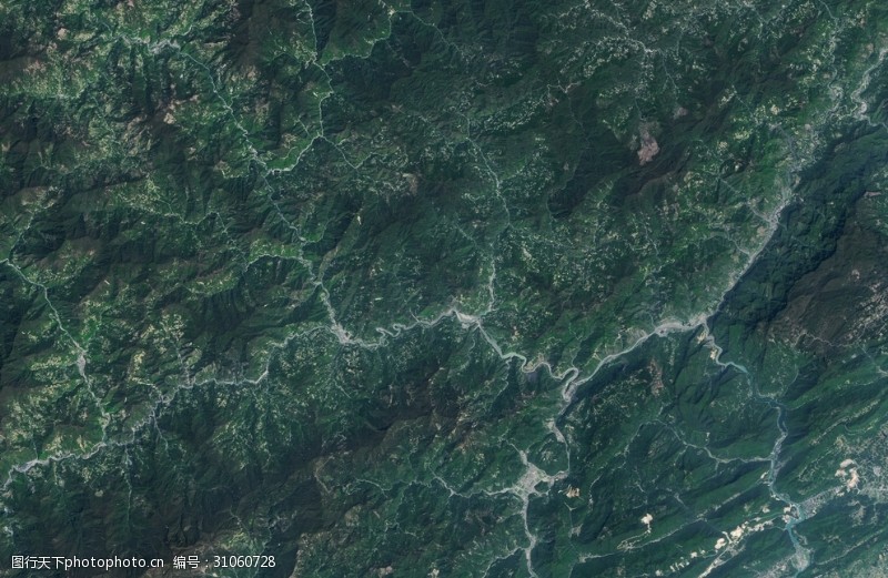 遥感卫星汶川2018卫星地图