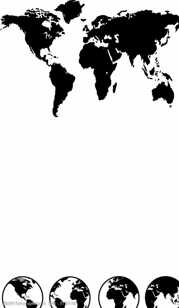 world世界地图