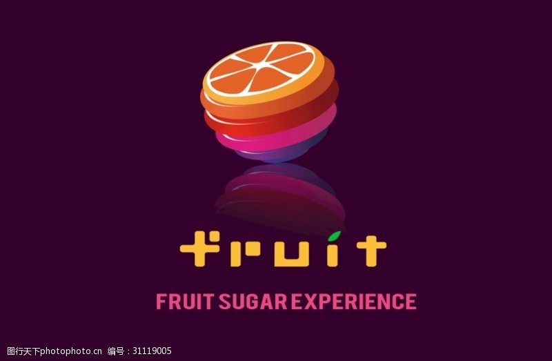 桔子水果logo