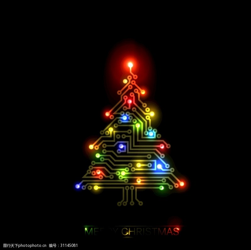 圣诞装饰圣诞树