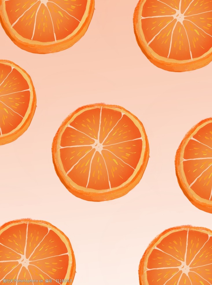 桔子橙子背景