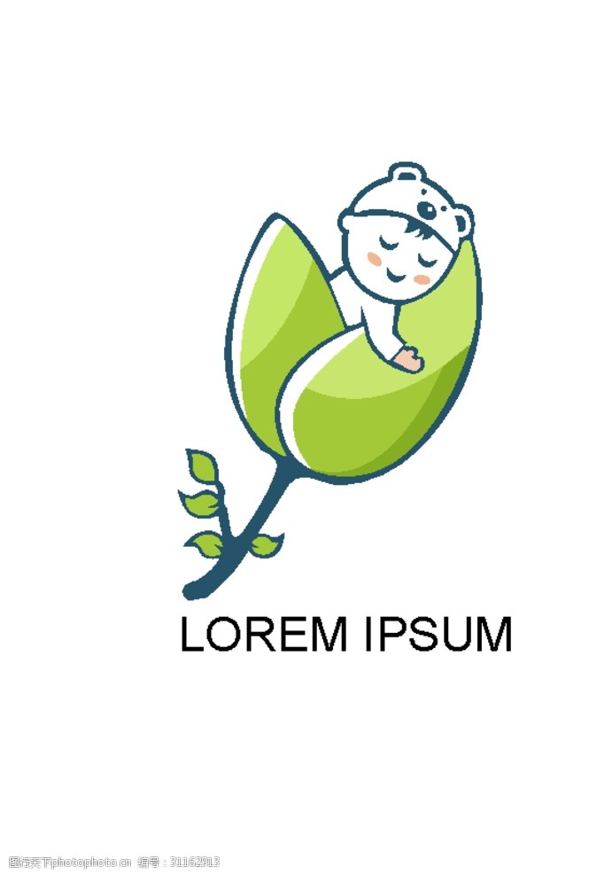 婴儿设计婴儿用品logo