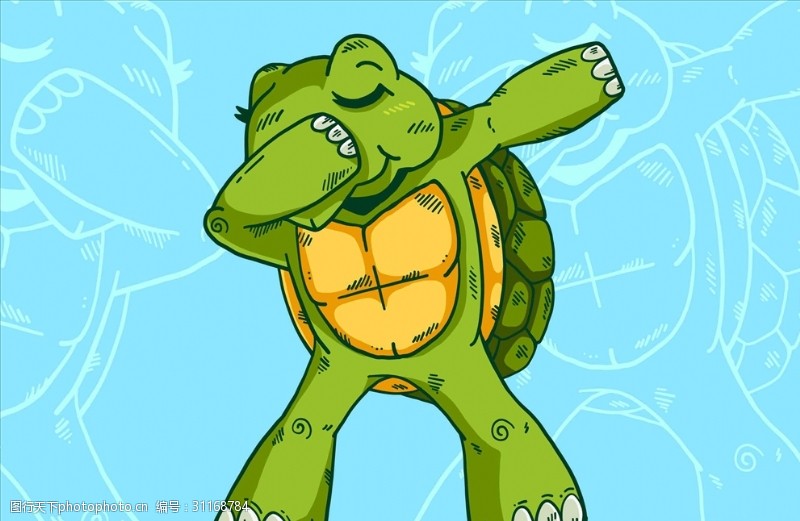 忍者神龟乌龟跳舞