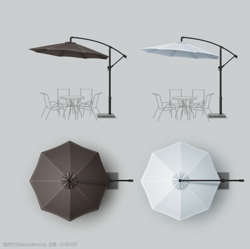 折叠箱雨伞太阳伞