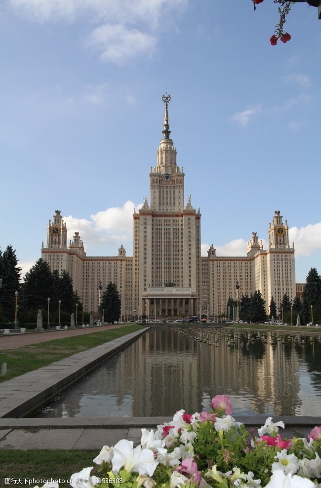 欧洲旅游莫斯科大学