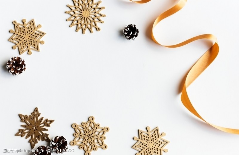 金色铃铛圣诞素材
