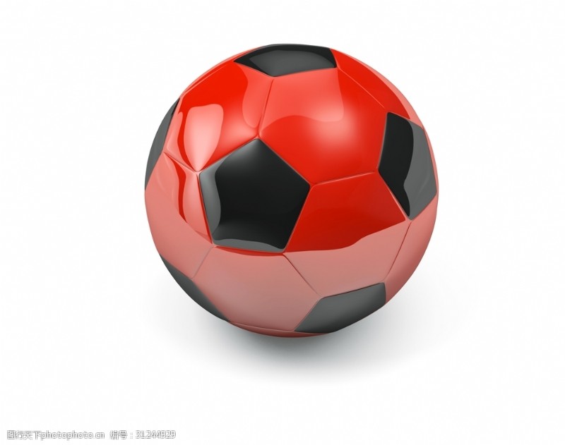 队标足球体育运动球素材