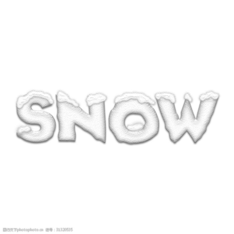 snow冬天白色雪SNOW英文