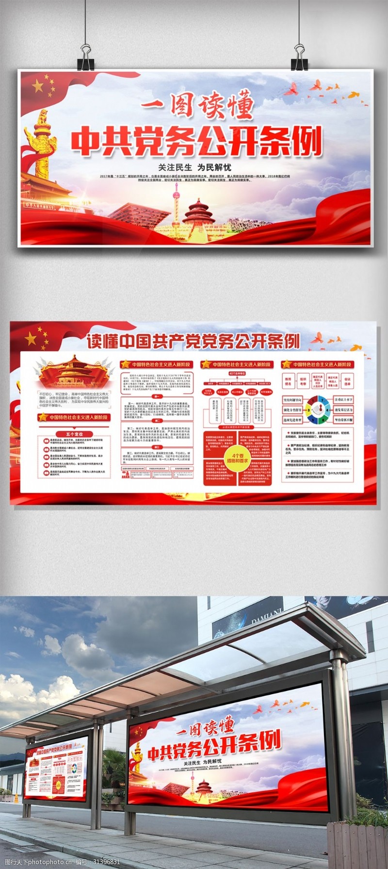 开篇一图读懂中共党务公开条例