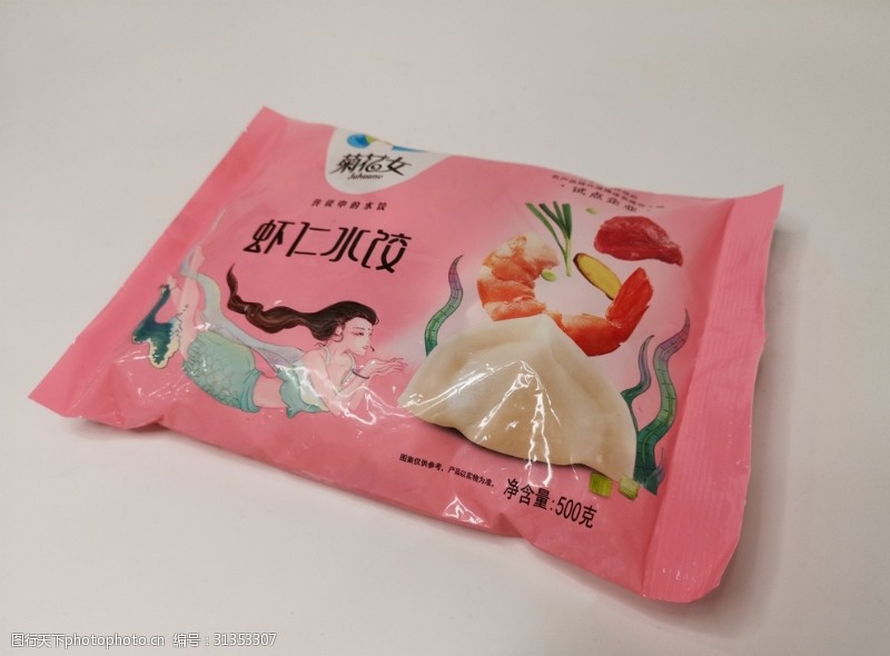 冻豆腐水饺包装