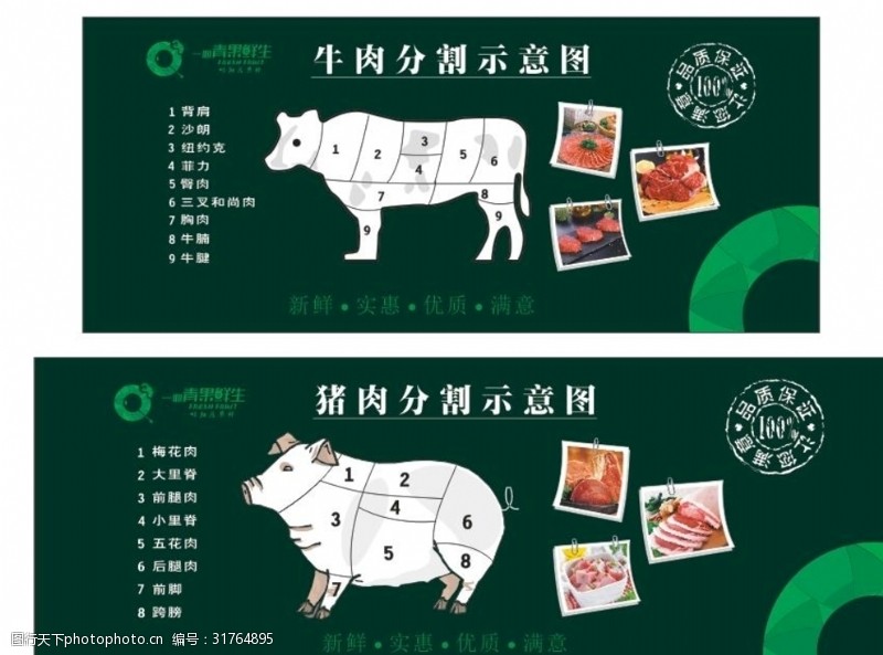 农家土猪猪肉广告