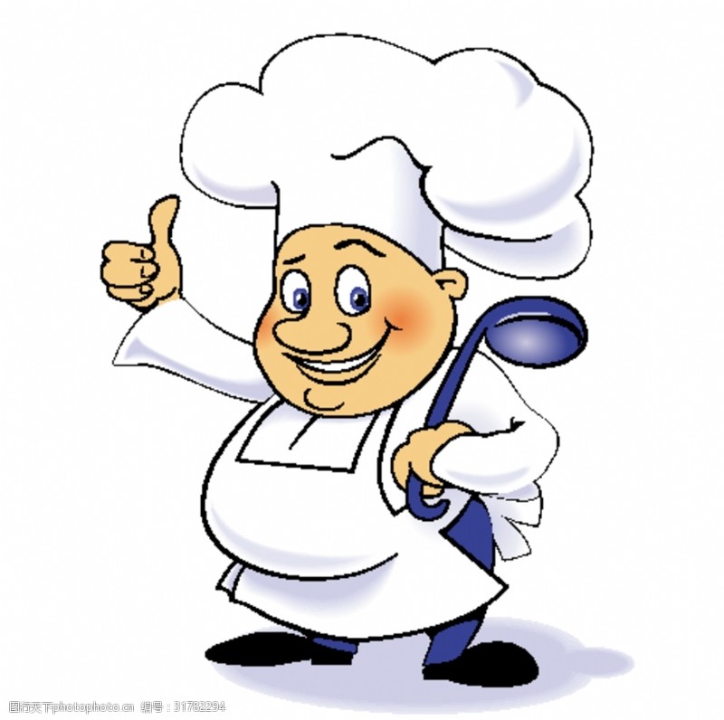 厨师卡通人物卡通人物卡通大厨