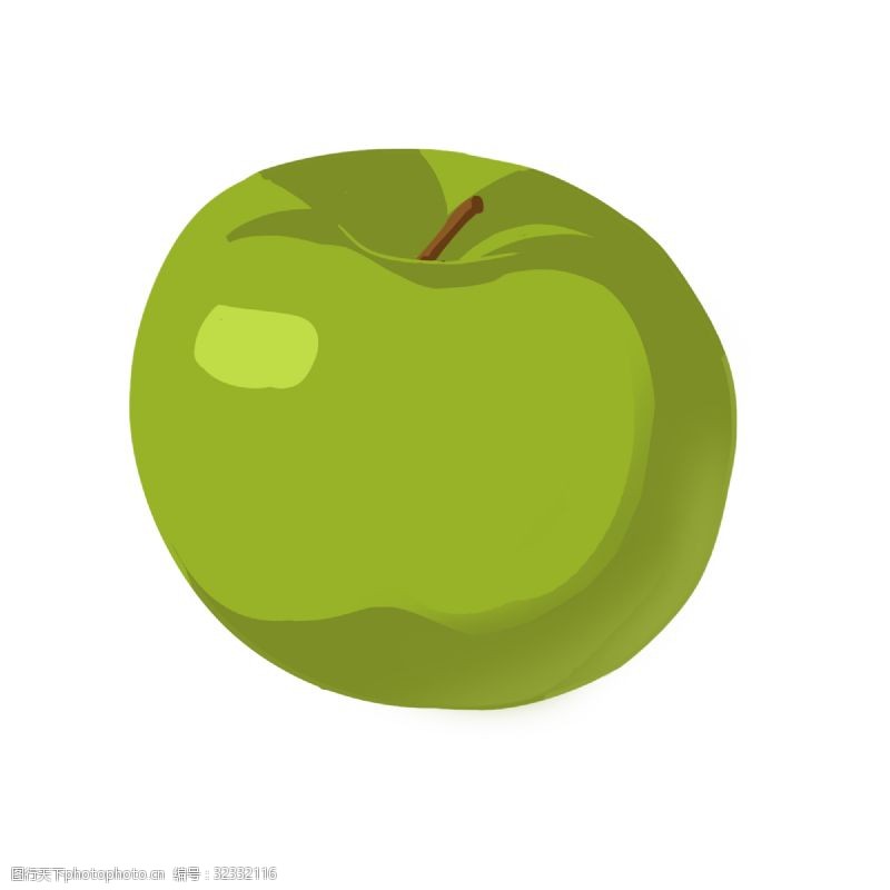 水果之王绿色苹果蛇果苹果