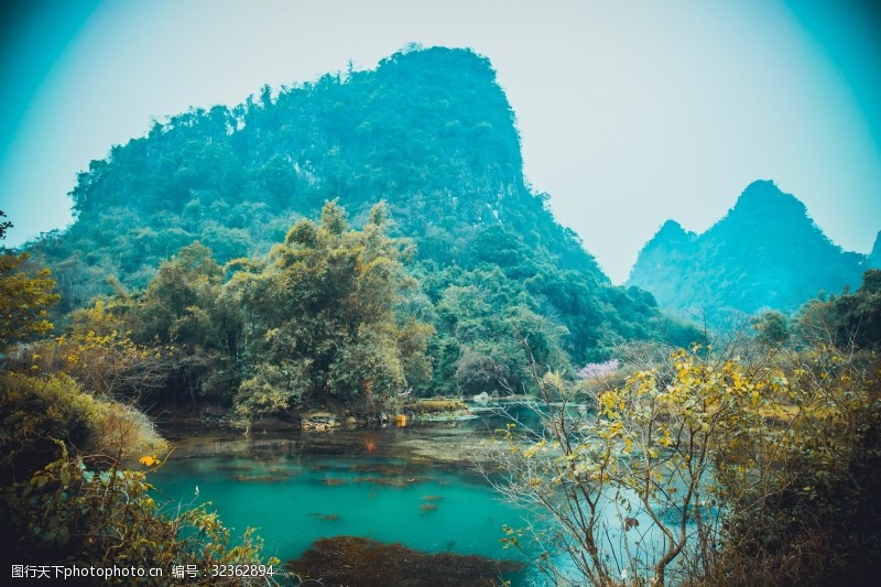 松下空调桂林的山水甲天下