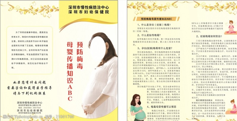 预防梅毒母婴传播知识ABC