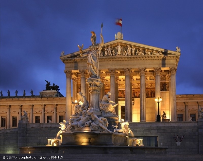 欧洲旅游罗马建筑欧洲建筑雕塑风景画