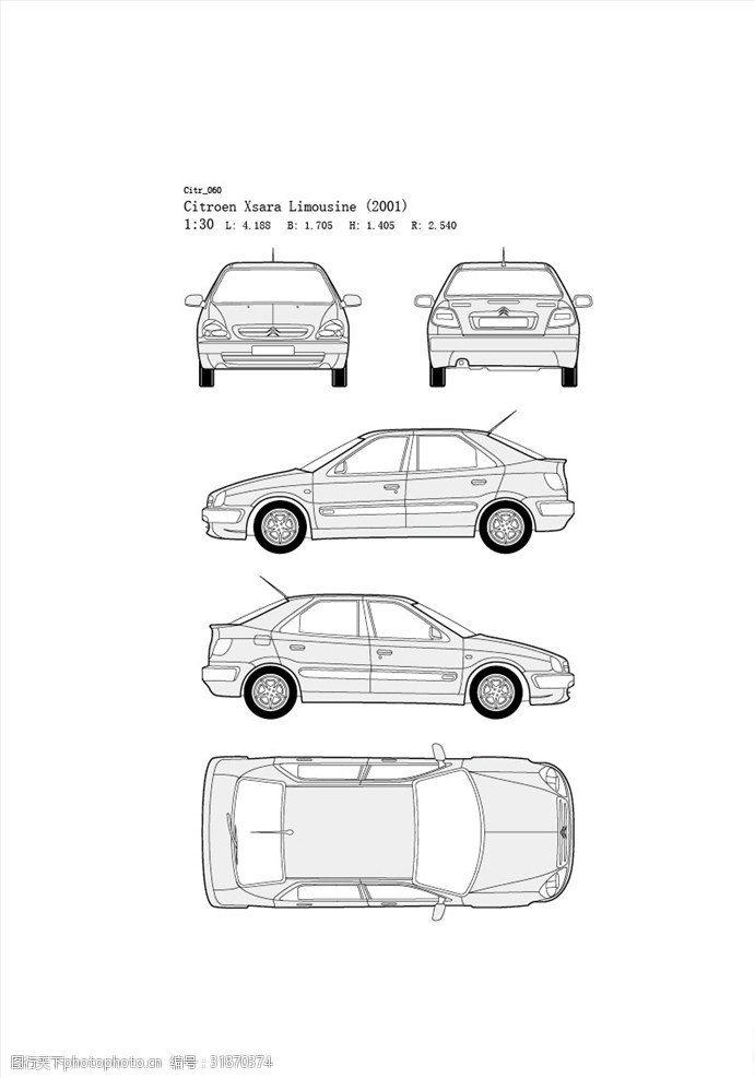 新能源汽车手绘汽车设计图Citr