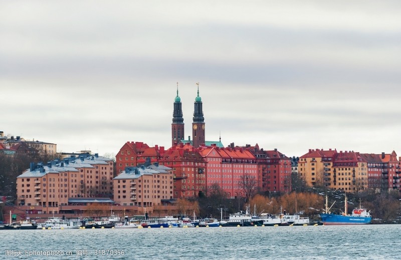 欧洲旅游瑞典首都瑞典斯德哥尔摩风景