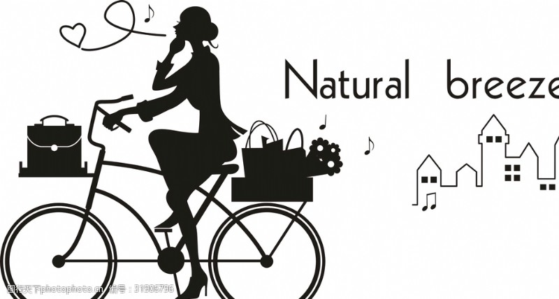 硅藻泥美女美女骑自行车