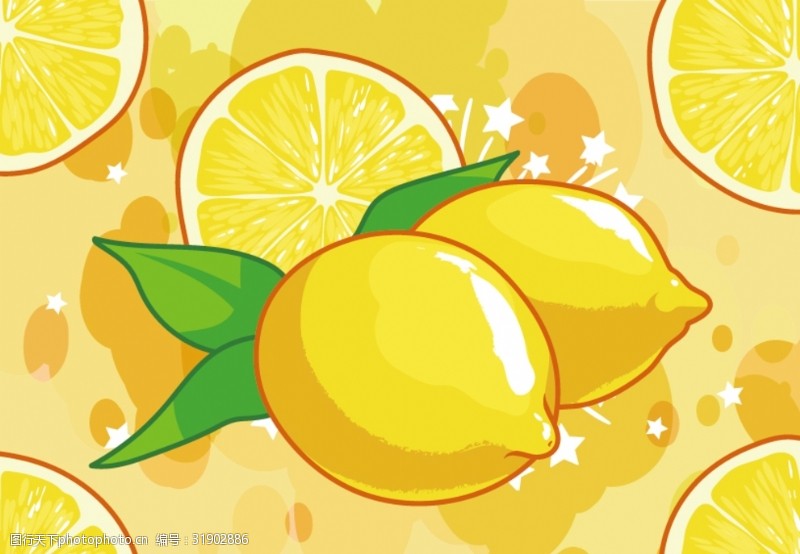 新茶海报新鲜果汁柠檬汁