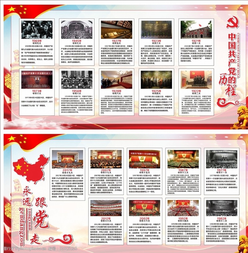 中国共产党的历程