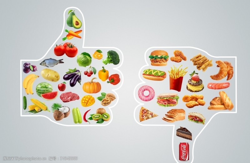 沃尔玛健康饮食海报背景