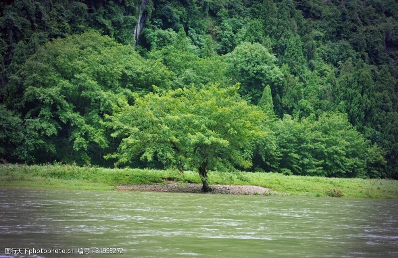 竹筏桂林风景