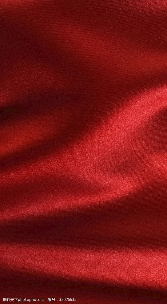 红色纹理红色底纹红色绸缎