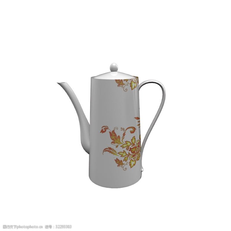水泡陶瓷花纹茶壶水壶图案