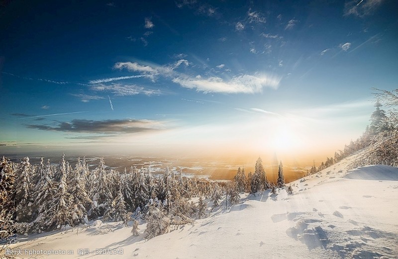 雪原阳光图片免费下载 雪原阳光素材 雪原阳光模板 图行天下素材网