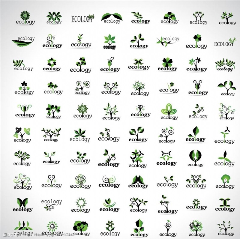 绿色生活绿色环保logo