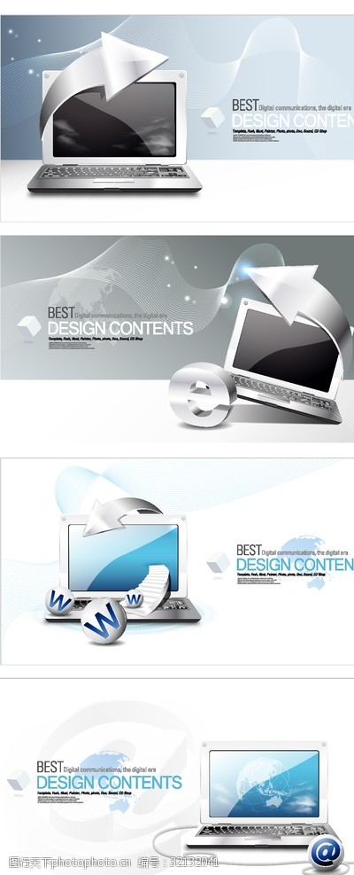 生意对联现代电子商务网络图标插画设计