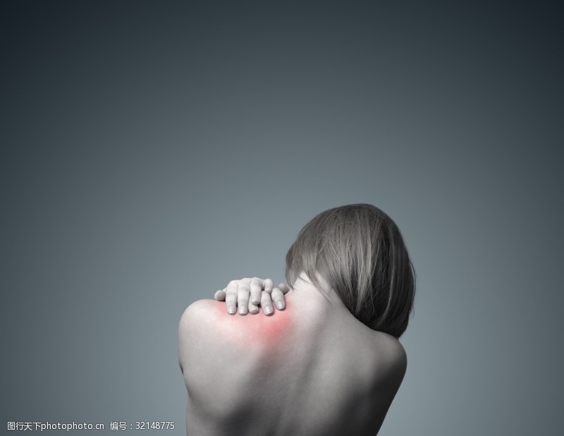 女性健康生活肩颈痛