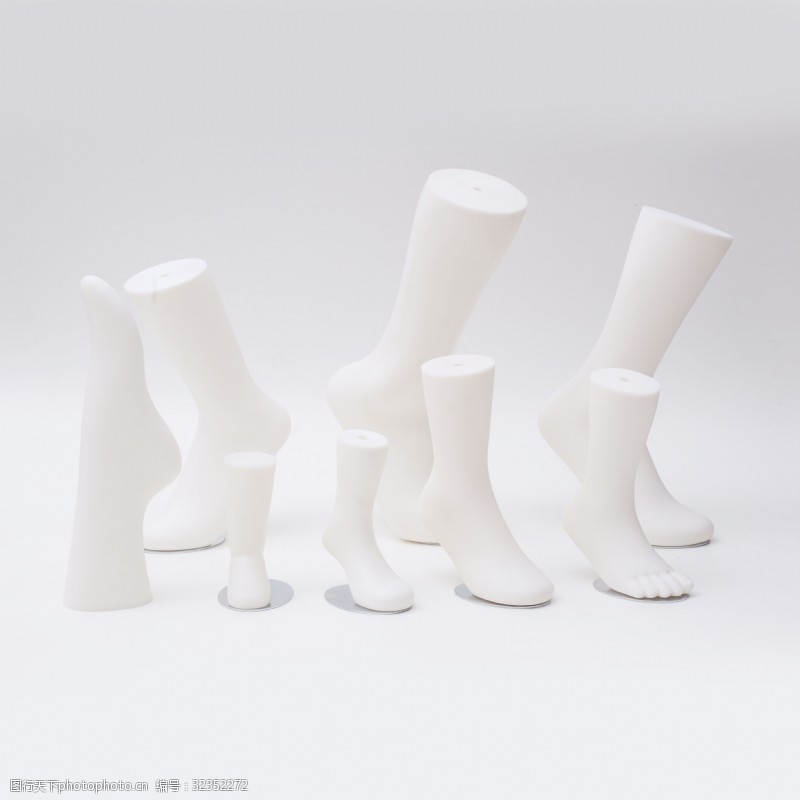 脚趾袜子拍照道具袜子模型5
