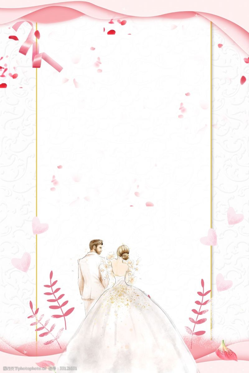 结婚海报背景图片免费下载 结婚海报背景素材 结婚海报背景模板 图行天下素材网