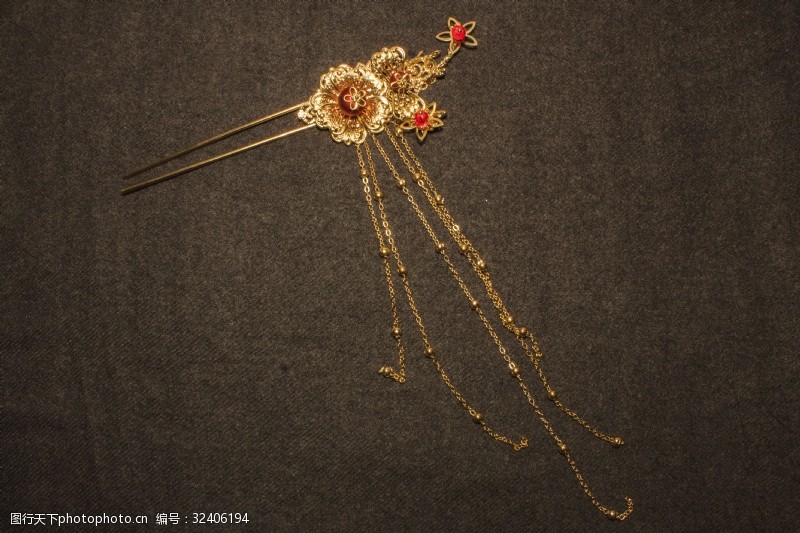 520首饰古典中国风簪子商用摄影