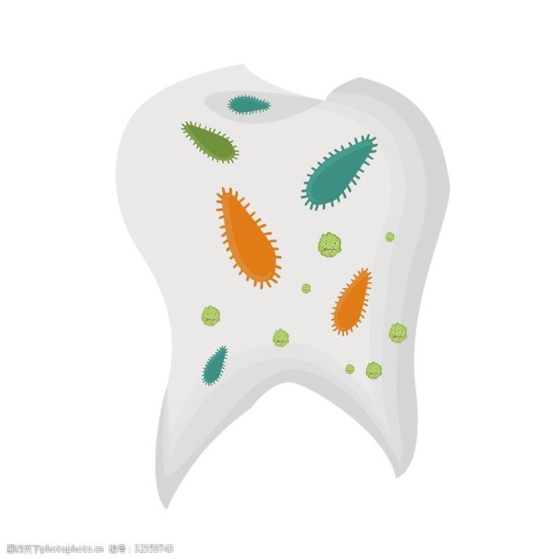 保持清洁牙齿细菌微生物插图
