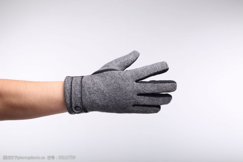 加绒加厚韩版男士绒手套冬季触屏手套2