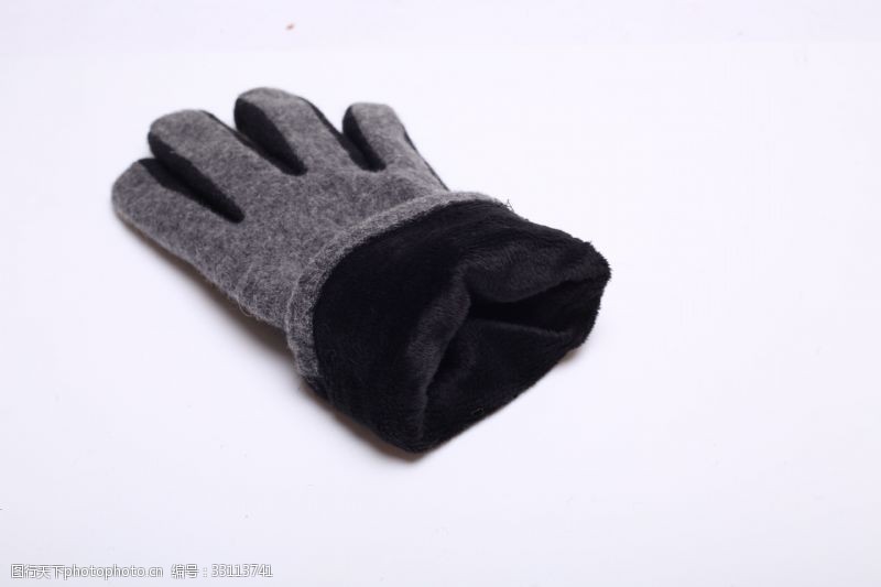 加绒加厚韩版男士绒手套冬季触屏手套4