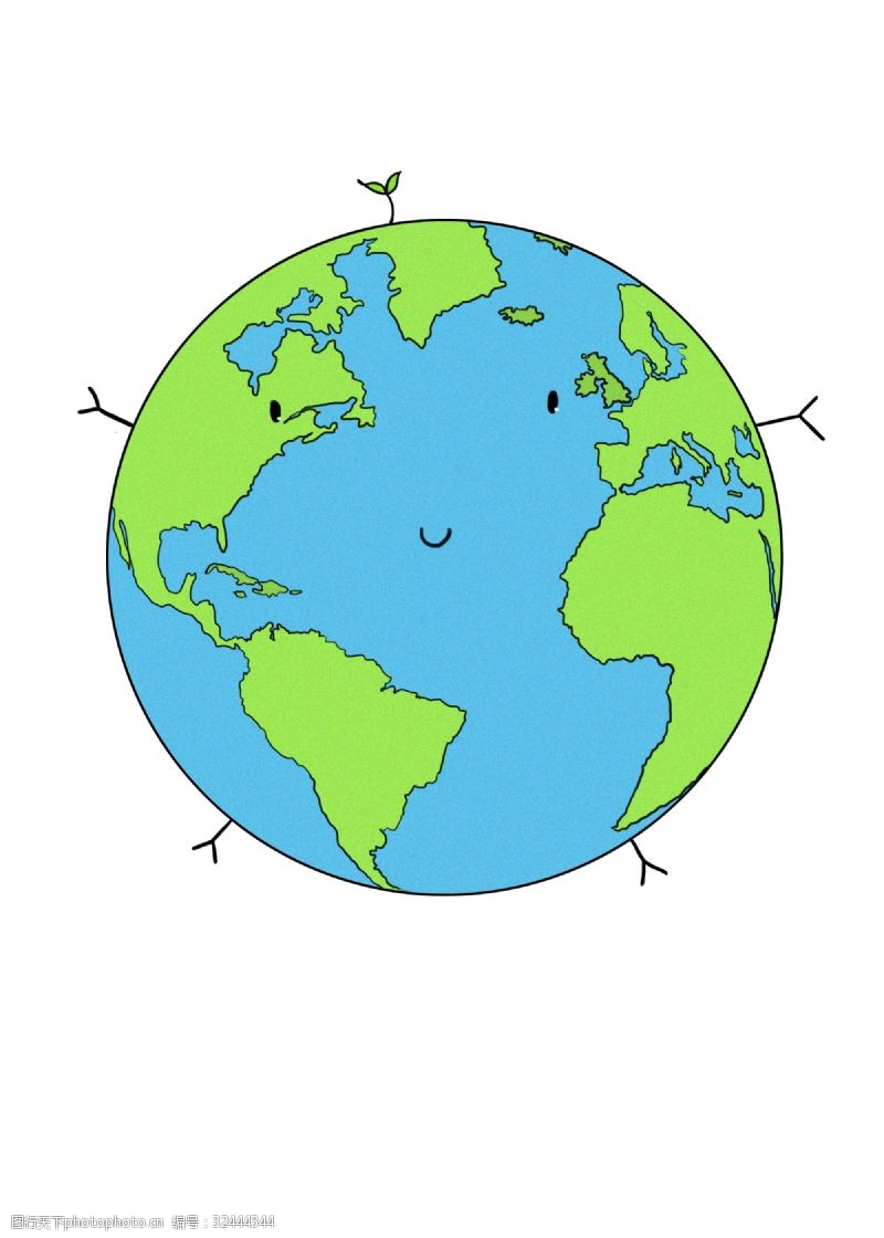 卡通形象的地球图片免费下载 卡通形象的地球素材 卡通形象的地球模板 图行天下素材网