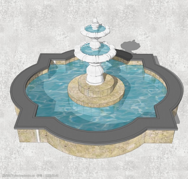 欧式喷泉喷泉