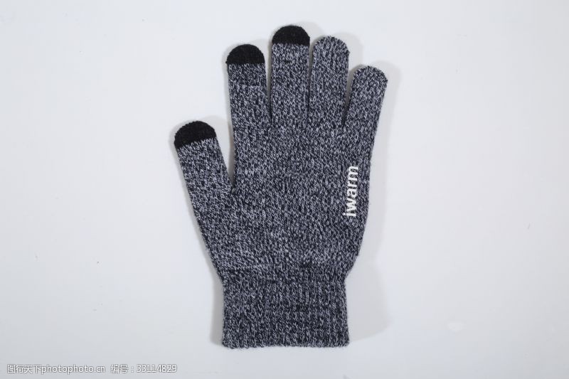 加绒加厚秋冬季韩版男士手套触屏手套10