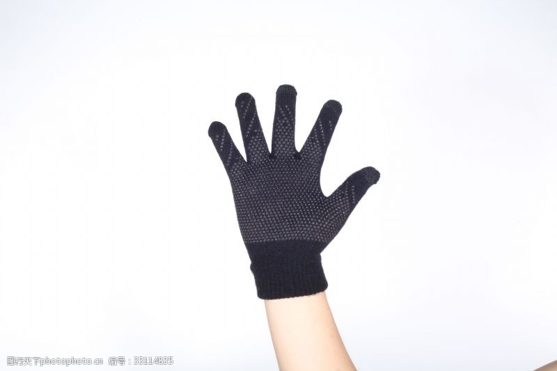加绒加厚秋冬季韩版男士手套触屏手套15